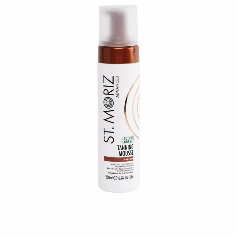 TANNING MOUSSE colour corrector medium 200 ml by ST MORIZ for Unisex