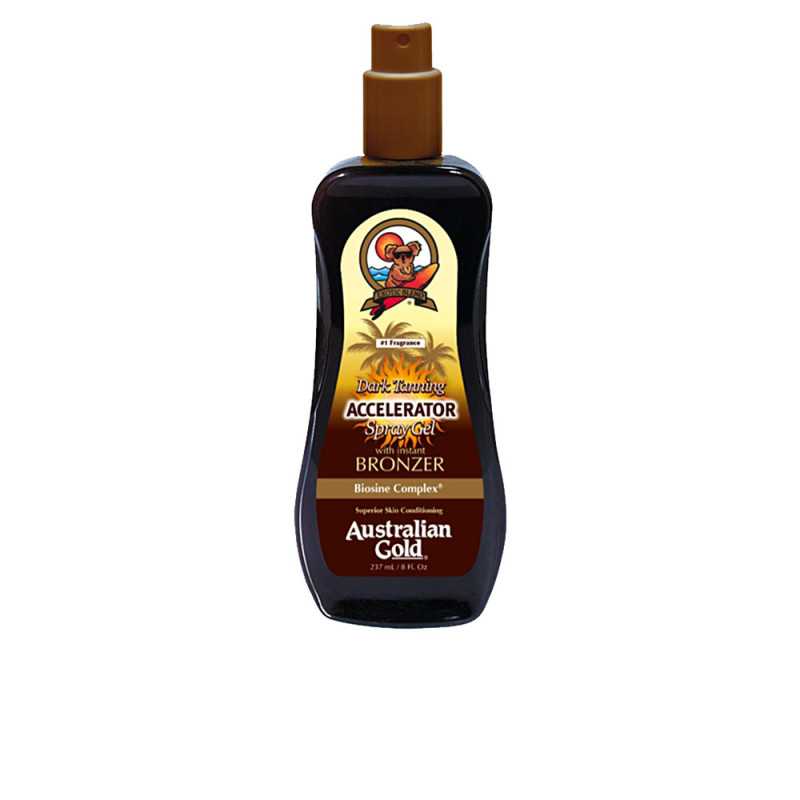 ACCELERATOR with bronzer spray gel 237 ml by AUSTRALIAN GOLD for Unisex ACCELERATOR with bronzer spray gel 237 ml by AUSTRALIAN GOLD for Unisex