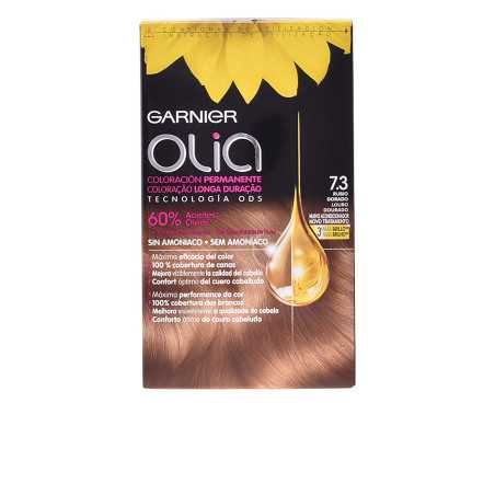 OLIA coloracion permanente 73 golden dark blonde set by GARNIER for Unisex