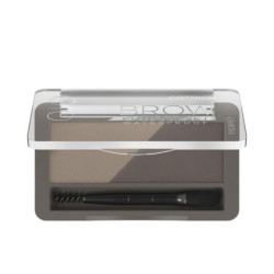 BROW powder set waterproof 010 brown 4 g by CATRICE for Unisex