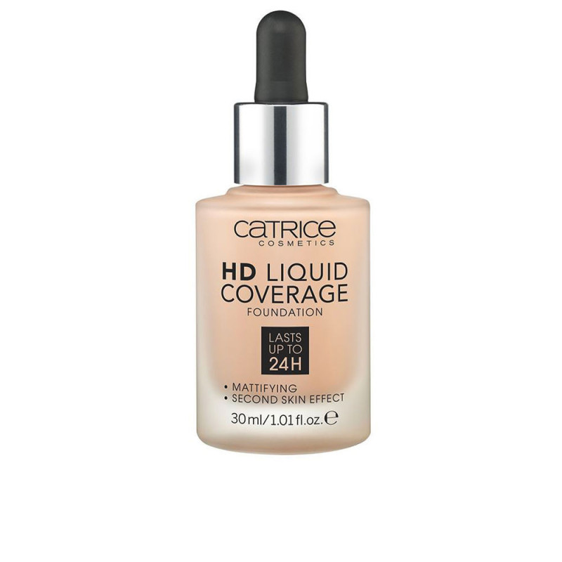 LA BASE DE COBERTURA LIQUIDA HD dura hasta 24 horas 020 rose beige by CATRICE for Unisex