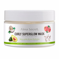 CURLY SUPERGLOW mask 250 ml by ALMA SECRET for Unisex