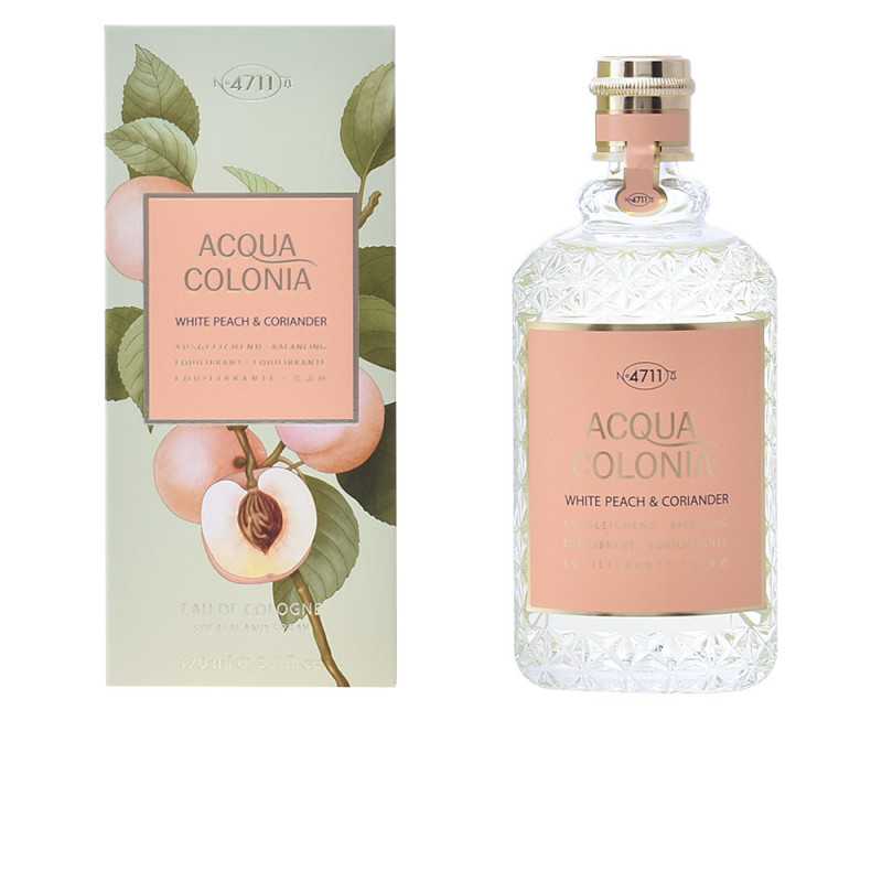 ACQUA COLONIA WHITE PEACH & CORIANDER splash & spray 170 ml by 4711 for Unisex ACQUA COLONIA WHITE PEACH & CORIANDER splash & spray 170 ml by 4711 for Unisex