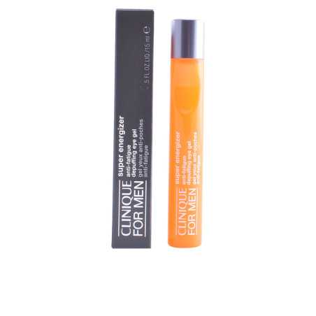 MEN SUPER ENERGIZER anti-fatigue depuffing eye gel 15 ml by CLINIQUE for Man