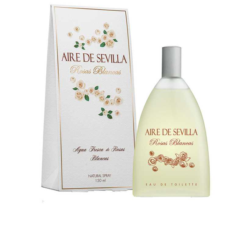 AIRE DE SEVILLA ROSAS BLANCAS eau de toilette vaporizador 150 ml by AIRE SEVILLA for Woman AIRE DE SEVILLA ROSAS BLANCAS eau de toilette vaporizador 150 ml by AIRE SEVILLA for Woman