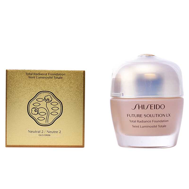 FUTURE SOLUTION LX total radiance foundation 2 neutral by SHISEIDO for Unisex FUTURE SOLUTION LX total radiance foundation 2 neutral by SHISEIDO for Unisex