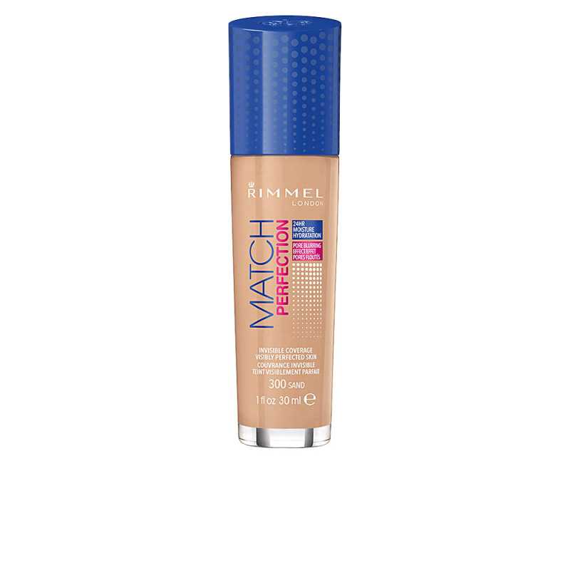 MATCH PERFECTION foundation 300 sand by RIMMEL LONDON for Unisex MATCH PERFECTION foundation 300 sand by RIMMEL LONDON for Unisex