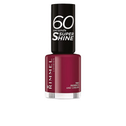 60 SECONDS SUPER SHINE esmalte de unas 340 berries and cream 8 ml by RIMMEL LONDON for Unisex