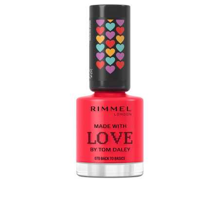MADE WITH LOVE by Tom Daley esmalte de unas 430 coralicious 8 ml by RIMMEL LONDON for Unisex
