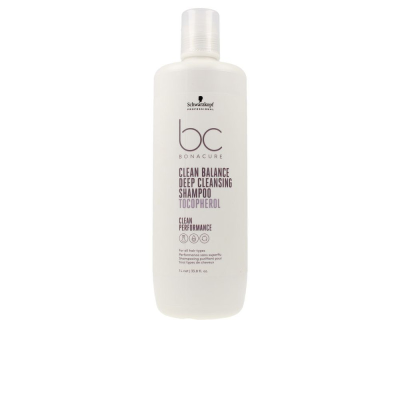 BC CLEAN BALANCE deep cleansing shampoo 1000 ml by SCHWARZKOPF for Woman