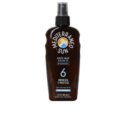 COCONUT suntan oil dark tanning SPF6 200 ml by MEDITERRANEO SUN for Unisex