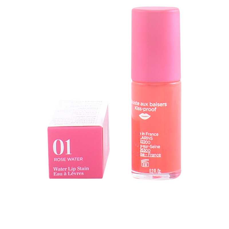WATER LIP SATIN eau a levres 01 rose water by CLARINS for Unisex WATER LIP SATIN eau a levres 01 rose water by CLARINS for Unisex