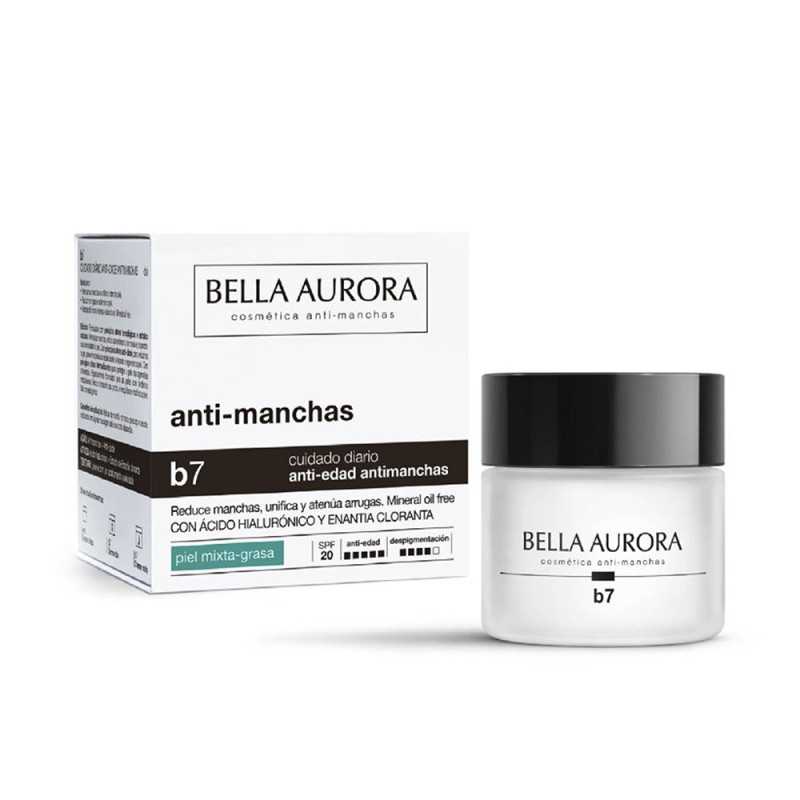 B7 antimanchas regenerante aclarante SPF15 piel mixta grasa 50 ml by BELLA AURORA for Unisex B7 antimanchas regenerante aclarante SPF15 piel mixta grasa 50 ml by BELLA AURORA for Unisex