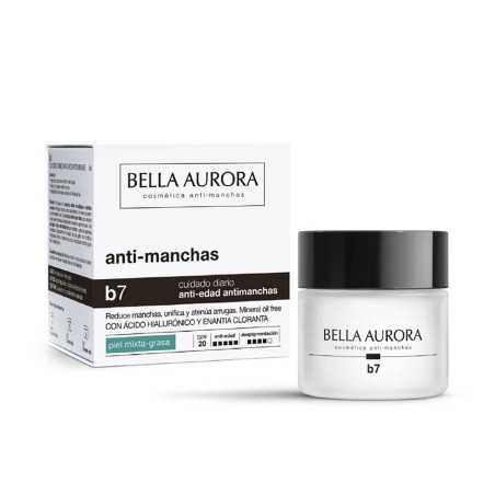 B7 antimanchas regenerante aclarante SPF15 piel mixta grasa 50 ml by BELLA AURORA for Unisex