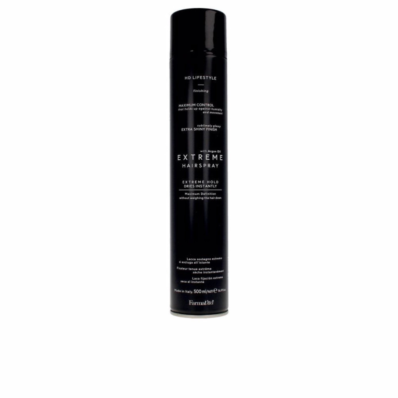 HD LIFE STYLE hair spray extreme 500 ml by FARMAVITA for Unisex