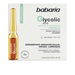 GLYCOLIC ACID renovación celular ampollas 5 x 2 ml by BABARIA for Unisex