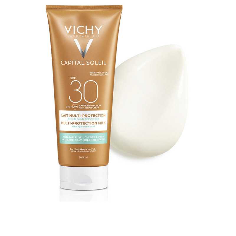 CAPITAL SOLEIL lait multi-protection SPF30 200 ml by VICHY for Unisex CAPITAL SOLEIL lait multi-protection SPF30 200 ml by VICHY for Unisex