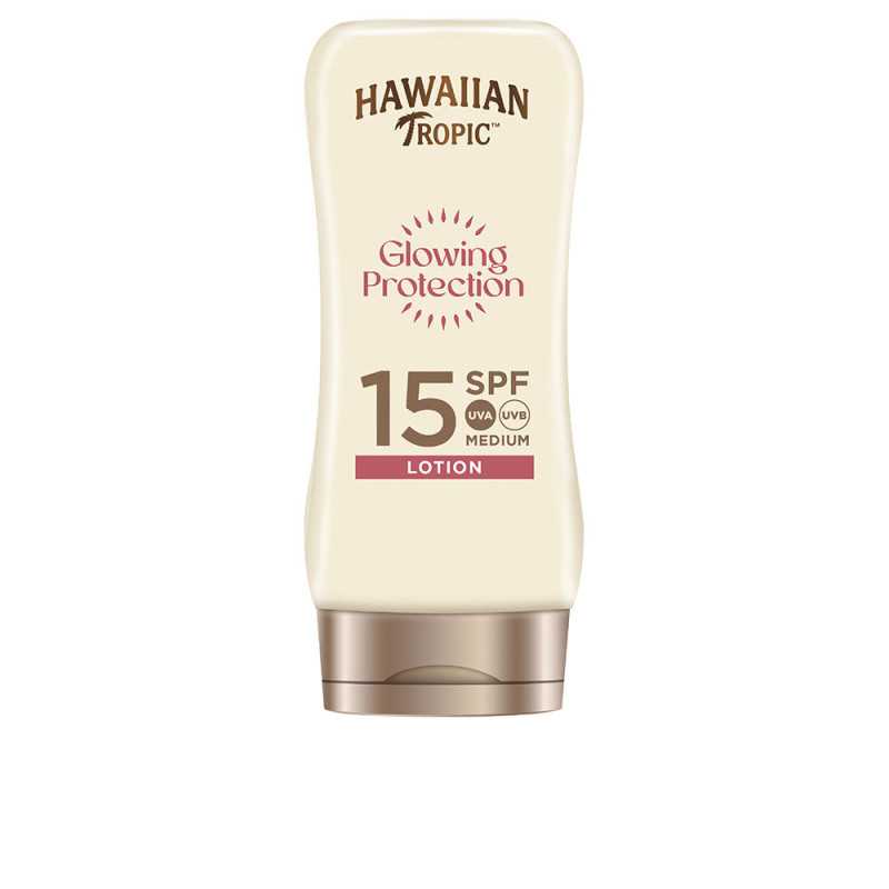 GLOWING PROTECTION ultra radiance sun lotion SPF15 180 ml by HAWAIIAN TROPIC for Unisex GLOWING PROTECTION ultra radiance sun lotion SPF15 180 ml by HAWAIIAN TROPIC for Unisex