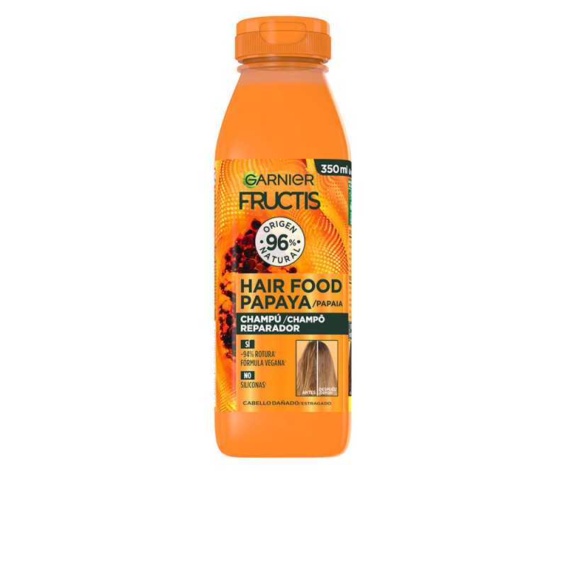 FRUCTIS HAIR FOOD papaya champú reparador 350 ml by GARNIER for Woman FRUCTIS HAIR FOOD papaya champú reparador 350 ml by GARNIER for Woman