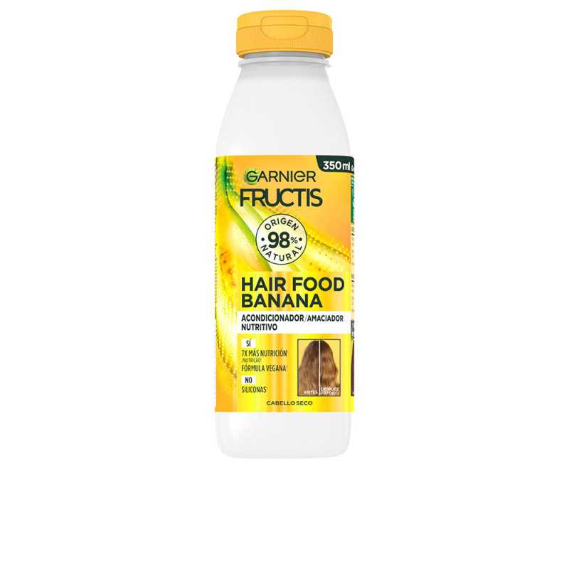FRUCTIS HAIR FOOD banana acondicionador ultra nutritivo 350 ml by GARNIER for Woman FRUCTIS HAIR FOOD banana acondicionador ultra nutritivo 350 ml by GARNIER for Woman