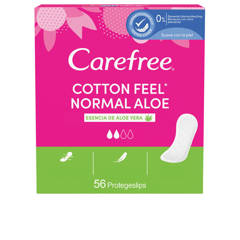 CAREFREE COTTON protector aloe 56 u by CAREFREE for Woman