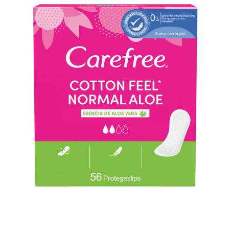 CAREFREE COTTON protector aloe 56 u by CAREFREE for Woman