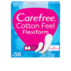 CAREFREE FLEXIFORM protector cotton sin perfume 56 u by CAREFREE for Woman