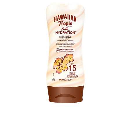 SILK HYDRATION loción solar protectora SPF15 180 ml by HAWAIIAN TROPIC for Unisex