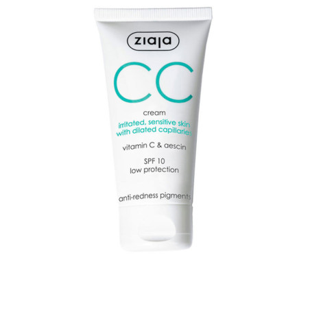 CC CREAM correctora para pieles irritadas y sensibles 50 ml by ZIAJA for Woman