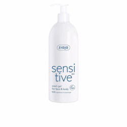 SENSITVE gel limpiador rostro y cuerpo para pieles sensibles 400 ml by ZIAJA for Woman