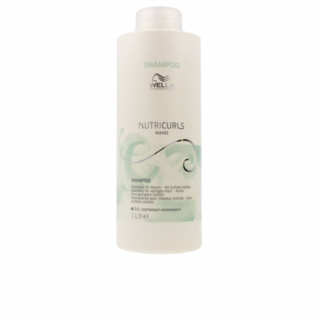 NUTRICURLS Champú Cabello con Rizos y Ondas 1000 ml by WELLA PROFESSIONALS for Unisex
