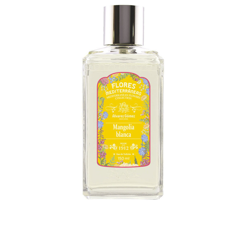 FLORES MEDITERRANEAS magnolia blanca eau de toilette vaporizador 150 ml by ALVAREZ GOMEZ for Woman