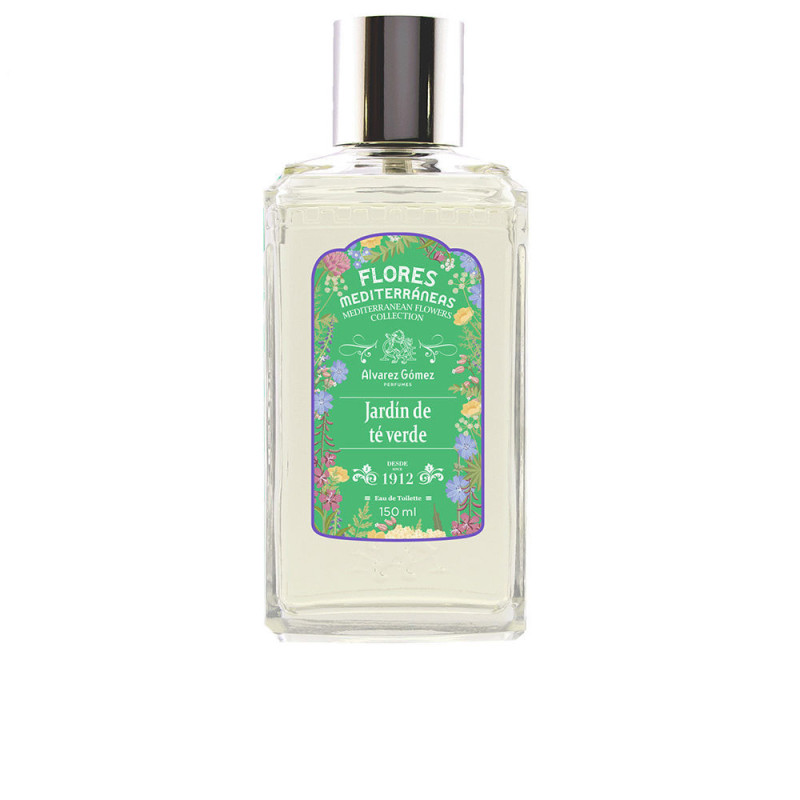FLORES MEDITERRANEAS jardin té verde eau de toilette vaporizador 150 ml by ALVAREZ GOMEZ for Woman