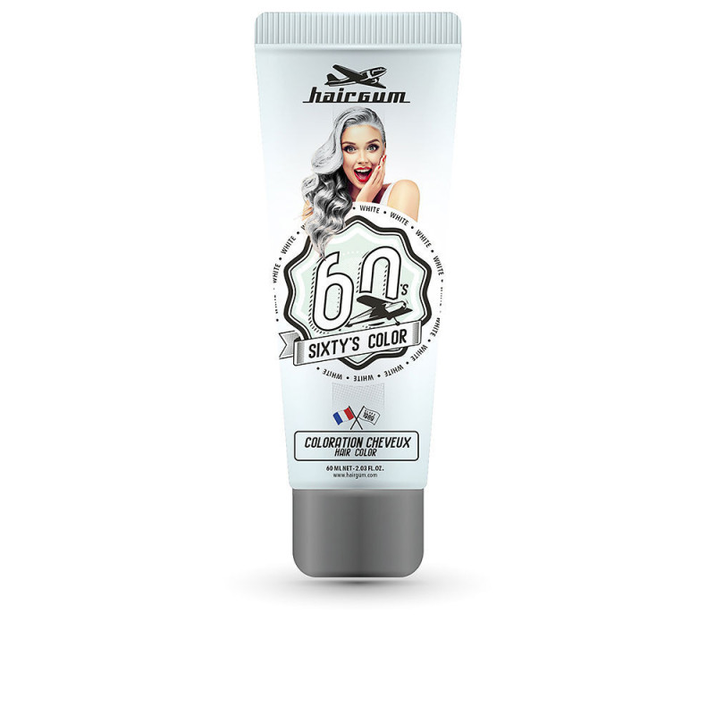 SIXTY S COLOR hair color white by HAIRGUM for Woman