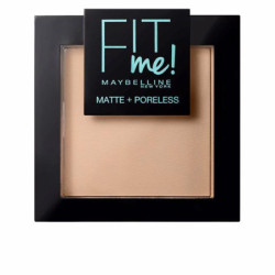 FIT ME MATTEPORELESS powder 130 buff beige 85 gr by MAYBELLINE for Unisex