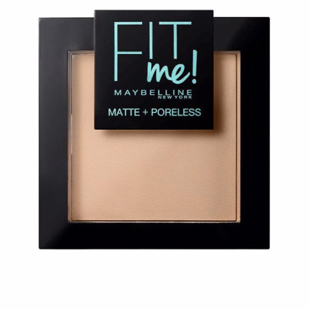 FIT ME MATTEPORELESS powder 130 buff beige 85 gr by MAYBELLINE for Unisex