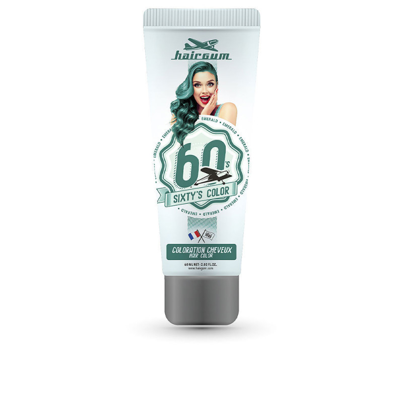SIXTY S COLOR hair color emerald by HAIRGUM for Woman