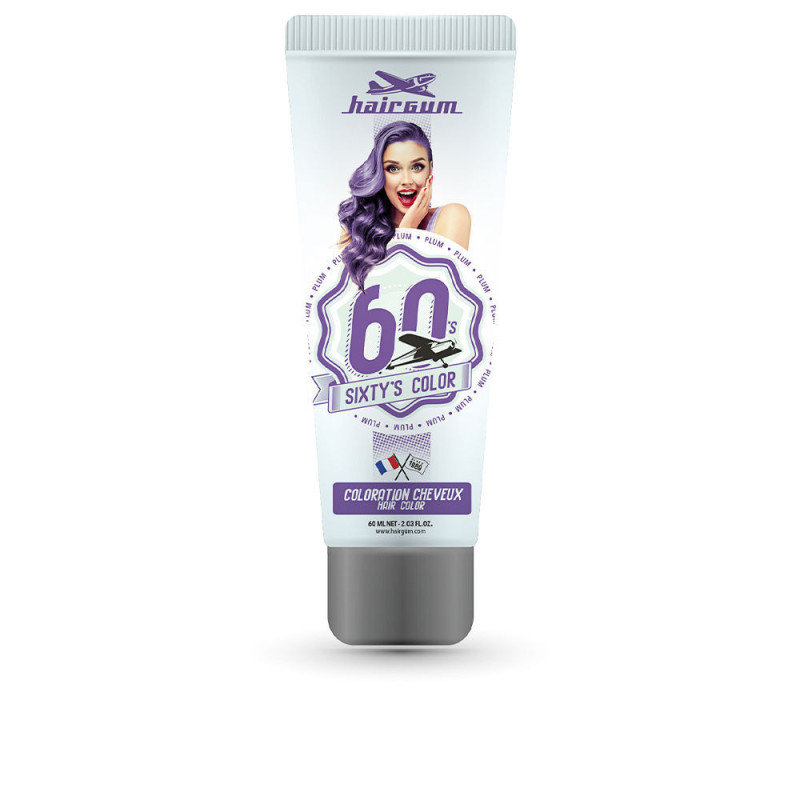 SIXTY S COLOR hair color plum by HAIRGUM for Woman