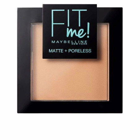 FIT ME MATTEPORELESS powder 220 natural beige 85 gr by MAYBELLINE for Unisex