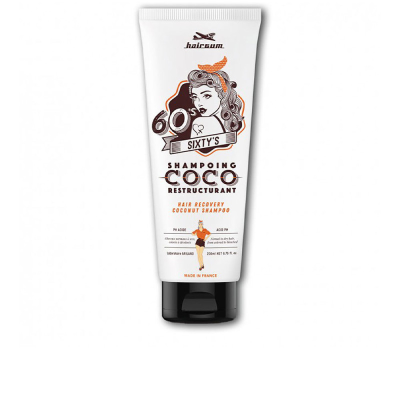 SIXTY'S recovery coconut shampoo 200 ml by HAIRGUM for Woman