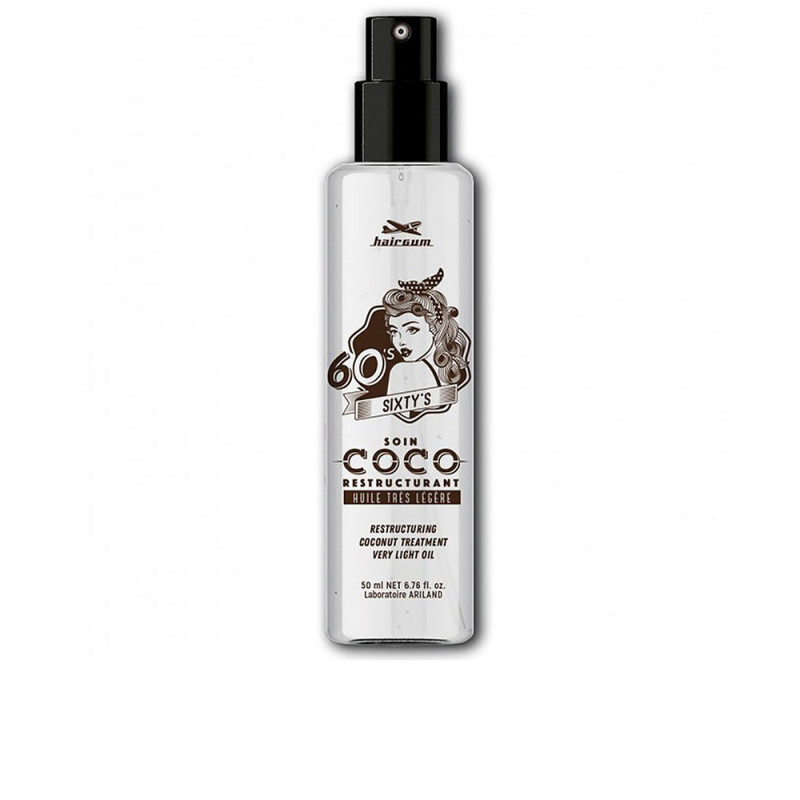 SIXTY'S recovery coconut oil 50 ml by HAIRGUM for Woman