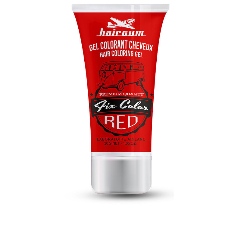 FIX COLOR gel colorant red by HAIRGUM for Woman