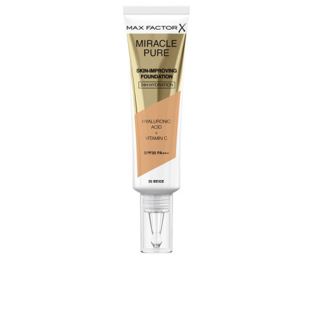 MIRACLE PURE foundation SPF30 55 beige 30 ml by MAX FACTOR for Unisex