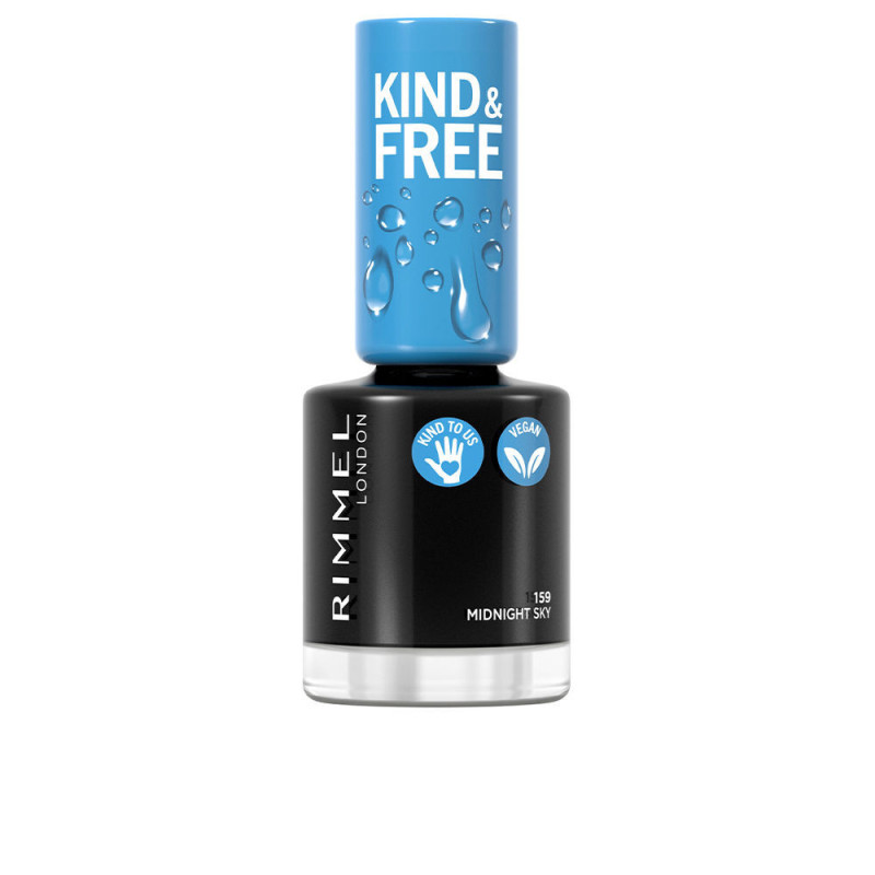 KIND FREE nail polish 159 midnight sky by RIMMEL LONDON for Unisex