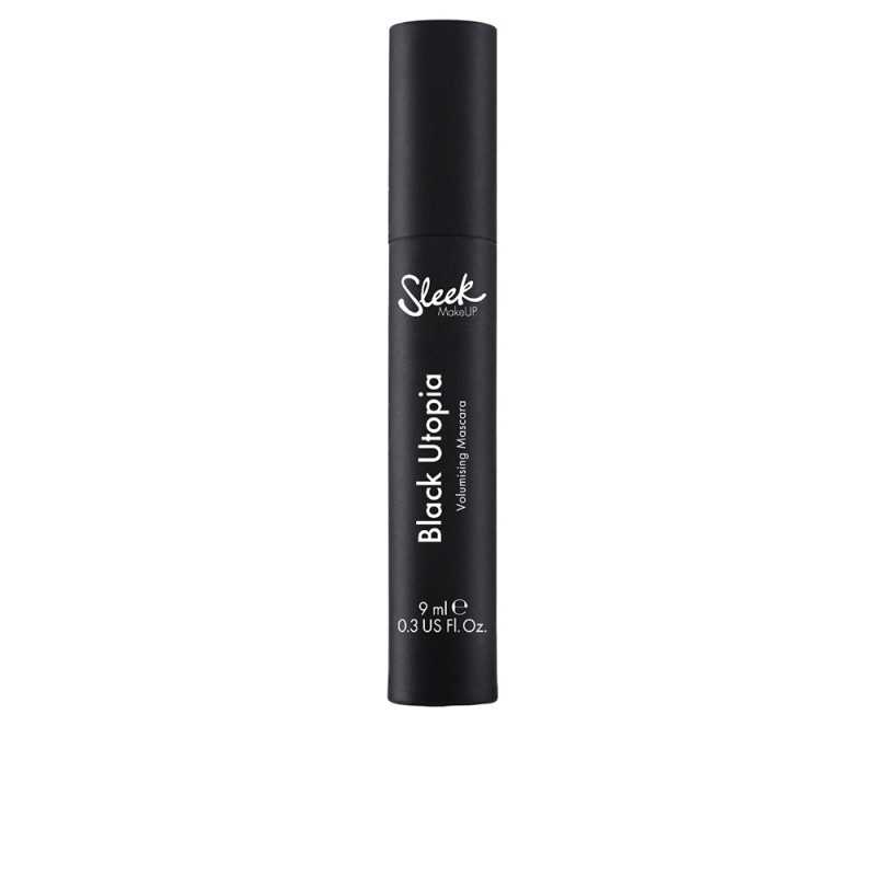BLACK UTOPIA Mascara de pestanas voluminizadora Black 9 ml by SLEEK for Unisex BLACK UTOPIA Mascara de pestanas voluminizadora Black 9 ml by SLEEK for Unisex