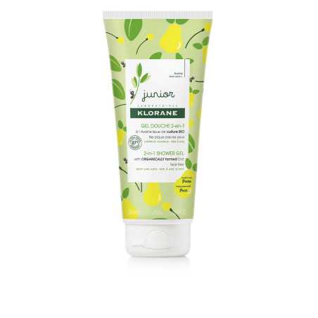 JUNIOR gel de bano cabello y cuerpo pera 200 ml by KLORANE for Unisex