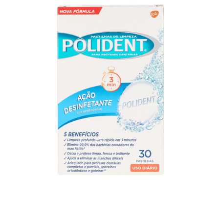 PASTILLAS ORIGINALES limpiadoras 30 u by POLIDENT for Unisex