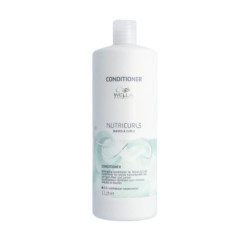 NUTRICURLS Acondicionador Limpiador Cabello con Rizos y Ondas 1000 ml by WELLA PROFESSIONALS for Unisex