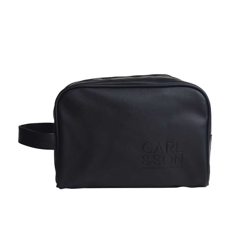 TOILET BAG black 165 gr by CARLSON for Unisex