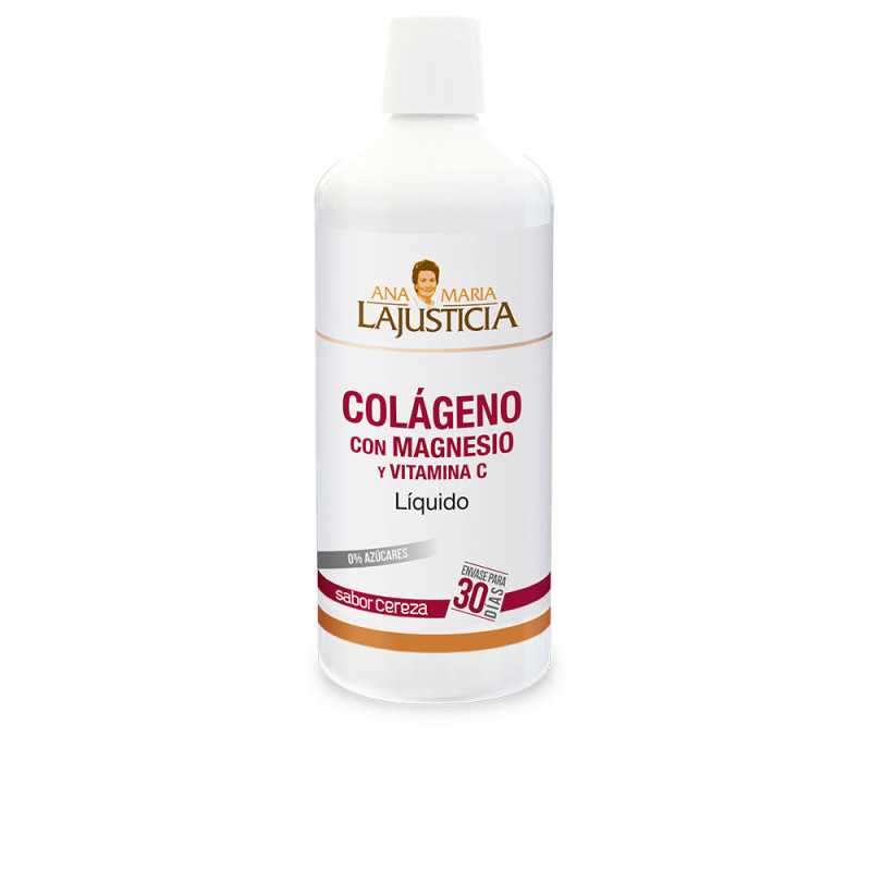 COLAGENO CON MAGNESIO VITAMINA C cereza 1000 ml by ANA MARIA LAJUSTICIA for Unisex COLAGENO CON MAGNESIO VITAMINA C cereza 1000 ml by ANA MARIA LAJUSTICIA for Unisex